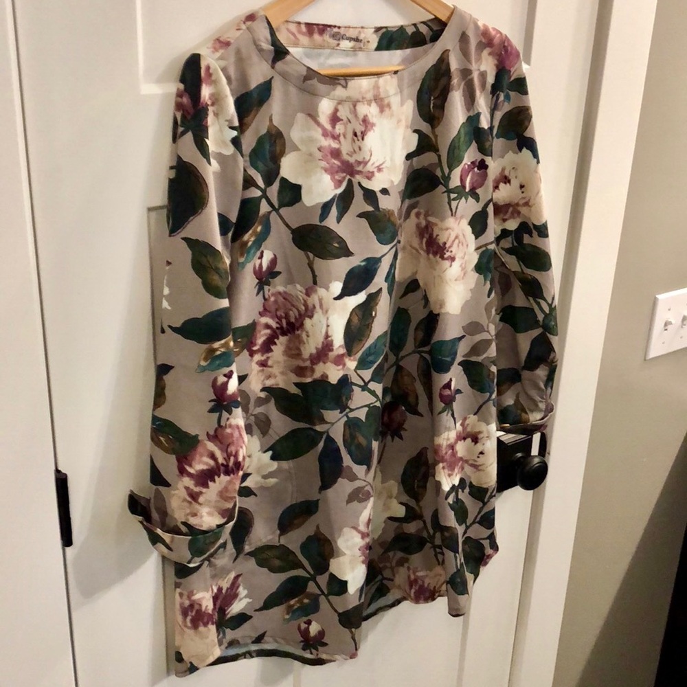 Floral Print Dress / Tunic